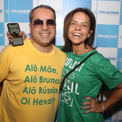 Ginno Larry e Cynthia Sangalo