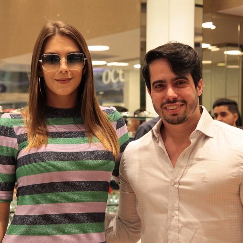 Pati Guerra e Rafael Salemi (Luxottica)