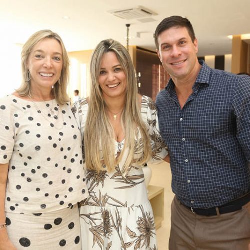 Anette Rivkind, Ana Paula Nonato e Marcio Sobral 