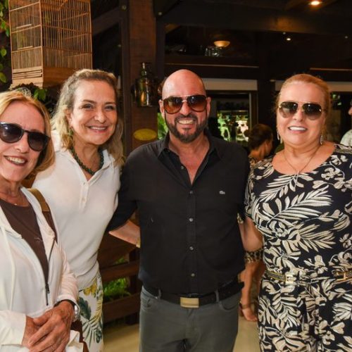 Denise, Marcia Portugal, Nino Nogueira e Ester Aguirre