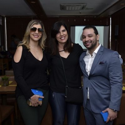 Veruska Pithon, Ana Coelho e Rafael Freitas 