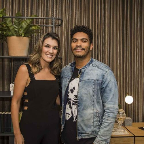 Mariana Castro e Denny Denan
