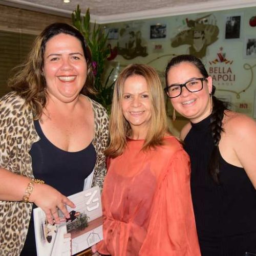 Cris Montenegro, Rosângela Meira e Elaine Quirino