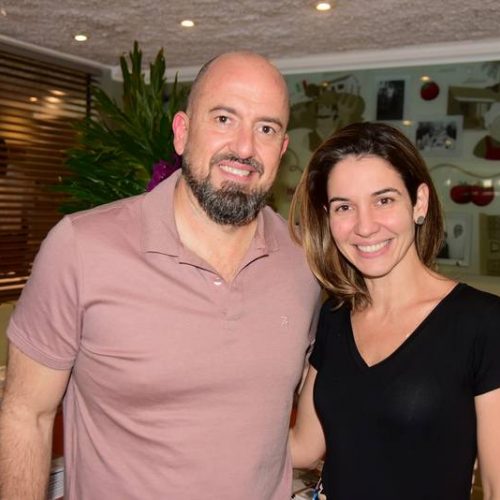 Maurício Lins e Manuela Andrade