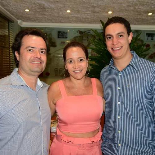 Paulo Pereira, Ana Paula Andrade e Victor Meireles 