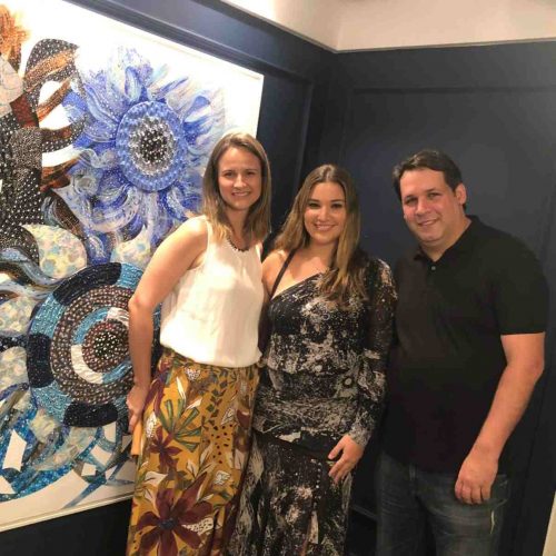 Esposa de Zeca Fernandes, Daniela Alencar e Zeca Fernandes