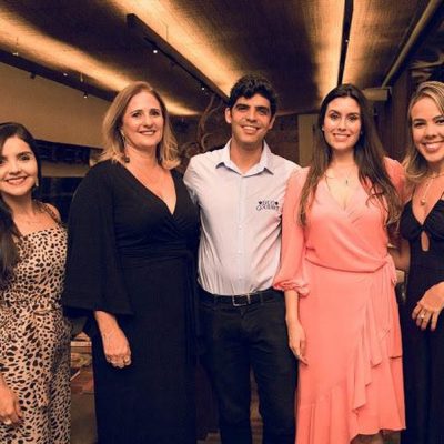 Ester Lessa, Tereza, Nilson, Ana e Renata Rosário