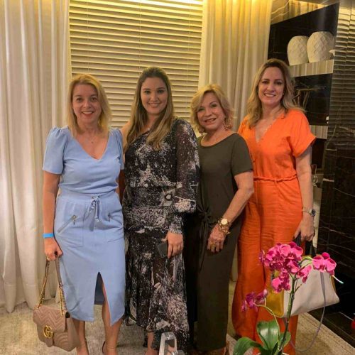 Flavia Avena, Daniela Alencar, Tieta Sá e Cristina Alencar