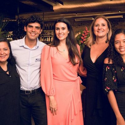 Gabriela Cruz, Nilson, Ana, Tereza e Priscila Oliveira