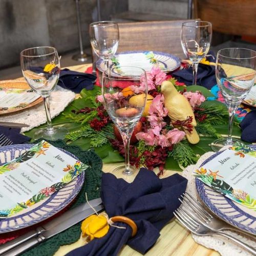 Decor por Florella e mesa por Manuela Villas Boas