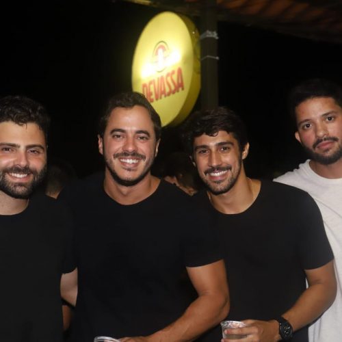 Eduardo Punzi, Paulo Gabriel, Gabriel Damatta e Rafael Medeiros