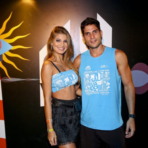Gabi Salles e Andre Martinelli