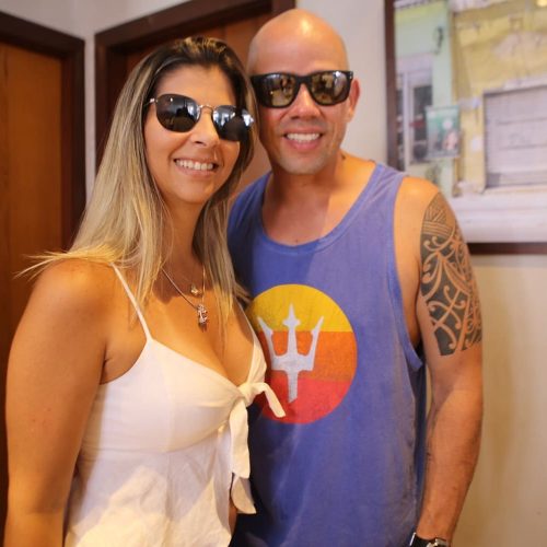 Lisiane Arouca e Fabrício Lemos