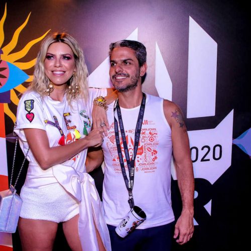 Samara e Marcelo Checon
