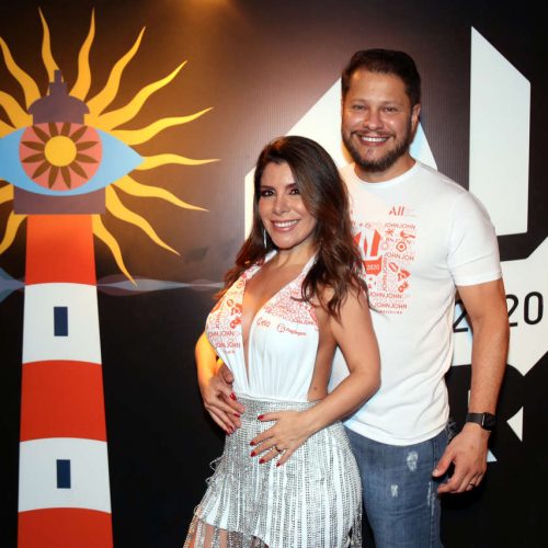Stephania Brito e Alan Salles