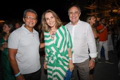 Wilson Oliveira e Dolores e Fernando Landeiro