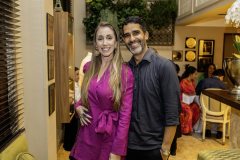 Fernanda Lacorte e Flavio Feitosa