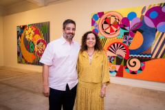 Tiago Mesquita e Beatriz Milhazes