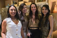 Patrícia Castro, Viviane, Clarissa e Analuzia Moscoso
