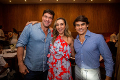 Marcio Sobral, Lila Moraes e João Marcelo Passos