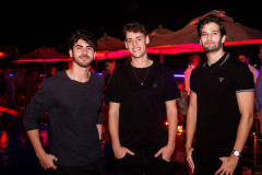Maurício Porto, João Vitor Lobo e Lucas Neves