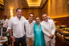 Rodrigo Melo, Bruno Ferreira, Licia Fabio e Fausto Franco