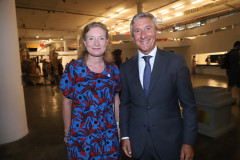 Wieneke Vullings (consul-da-Holanda) e Embaixado de Portugal Luis Faro Ramos