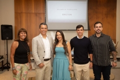 Gilda Gomes, Jean Felix, Jo Abreu, Gabriel e Bruno Maduro
