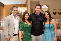 Jean Felix, Luane Guimaraes, Marcio Sobral e Jo Abreu