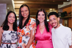 Laís Matos, Luciana Costa, Gabriela Bandeira e Ruan Amorim