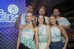 Guilherme Cohim, Dan Fucs, Gabriel Menezes, Laura Guitzel, Júlia Guitzel e Leticia Luzbel
