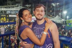 Luiza Agareno e Mauricio Lins