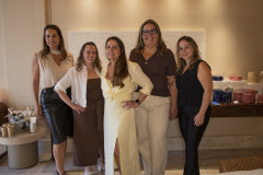 Cris Urmenyi, Clarice Marques, Adriane Lins, Cris Montenegro e Let Marques