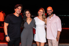 Bruno Guimarães, Pamela Gonzalez, Isabela e Marcello Albuquerque