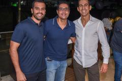Caio Xavier, Rafael Leoni e Marcio Cabral