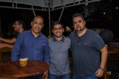 Ricardo Portela, Daniel Xavier e Denny Venegeroles
