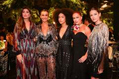 Maria Rudge, Silvia Braz, Reis Rodrigues, Marina Ruy Barbosa e Helena Bordon