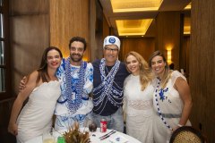 Flavia Magella, Clovia Castanho, Nizan Guanaes, Camila e Ligia Magalhães