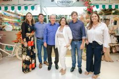 Luzia Novis, Alexandre Mazzolli, José Piñón, Elis Piñón, André Podo e Luziana