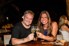 Manno Góes e Priscila Azevedo