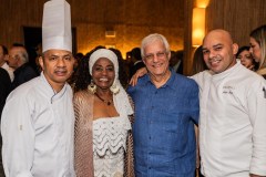 Chef Bahia, Dadá, Edinho Engel e Jailton Brito