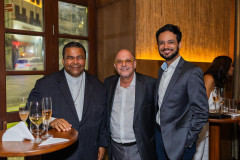 Padre Lázaro, Luiz Gavazza e Rafael Dantas