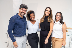 Alexandre Huang, Tarsilla Alvarindo, Lhais Brugni e Indira Marrul
