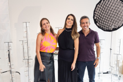 Lorena Brugni, Lhais Brugni e Ramiro Queiroz