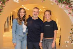 Lele Saddi, Caio Campos e Isabella Suplicy