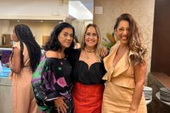 Roseli Lins, Rosana Barreto e Leninha Veiga