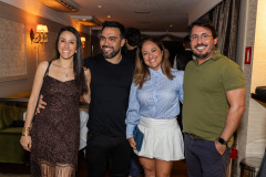 Julie Korn, Fernando Bohan, Luciana e Luciano Brito.2