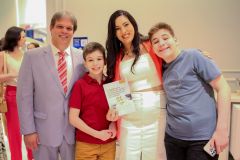 Jair Mendes e Arthur, Adriana e Heitor Manta