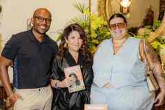 Israel Reis , Thais Carla e Ju Ferraz 