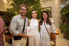 Fernando Torquato, Camila Meccia e Aurora Mendonça